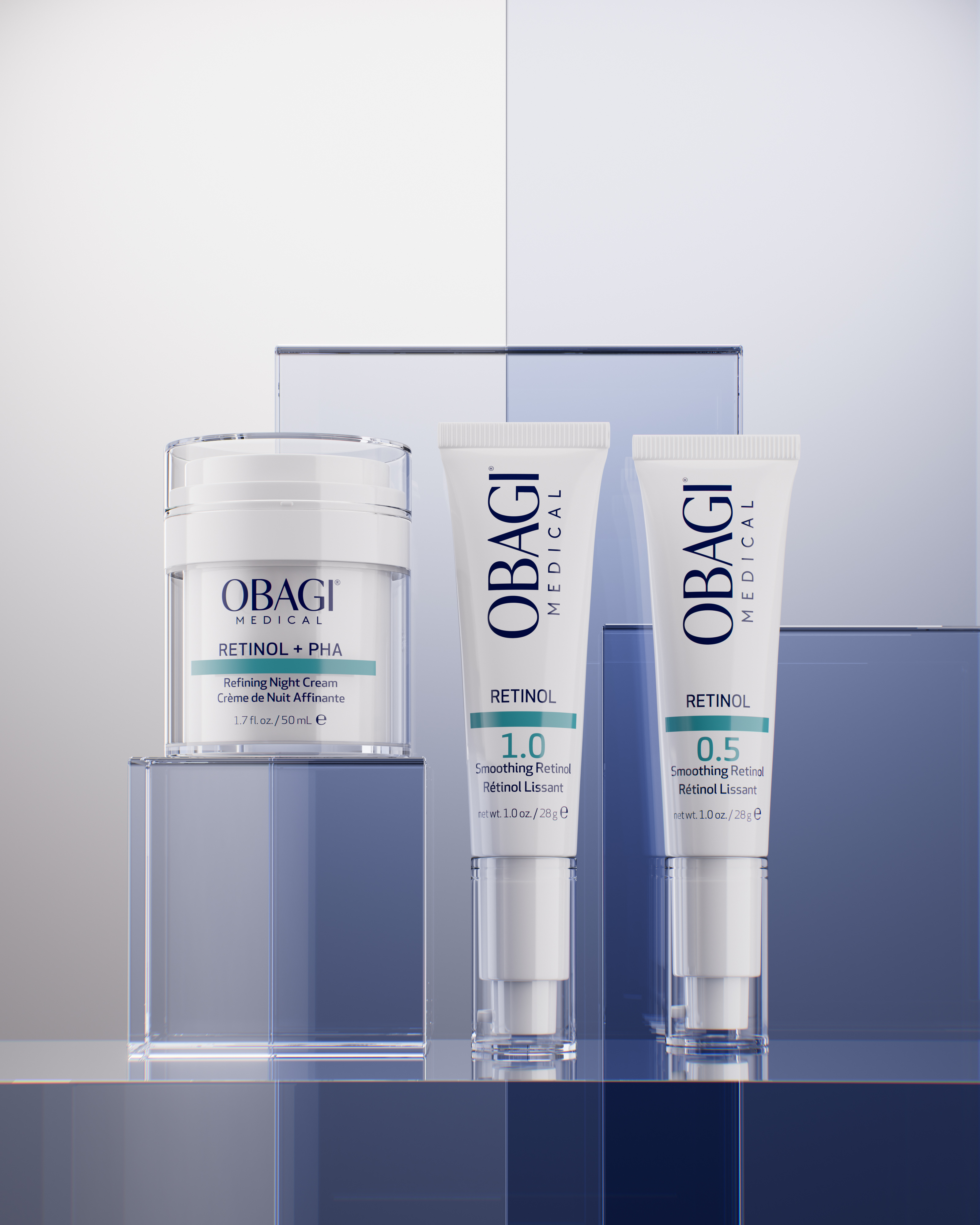 Obagi retinol skincare products